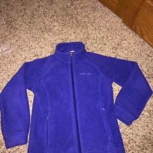 Girl’s Columbia fleece coat
